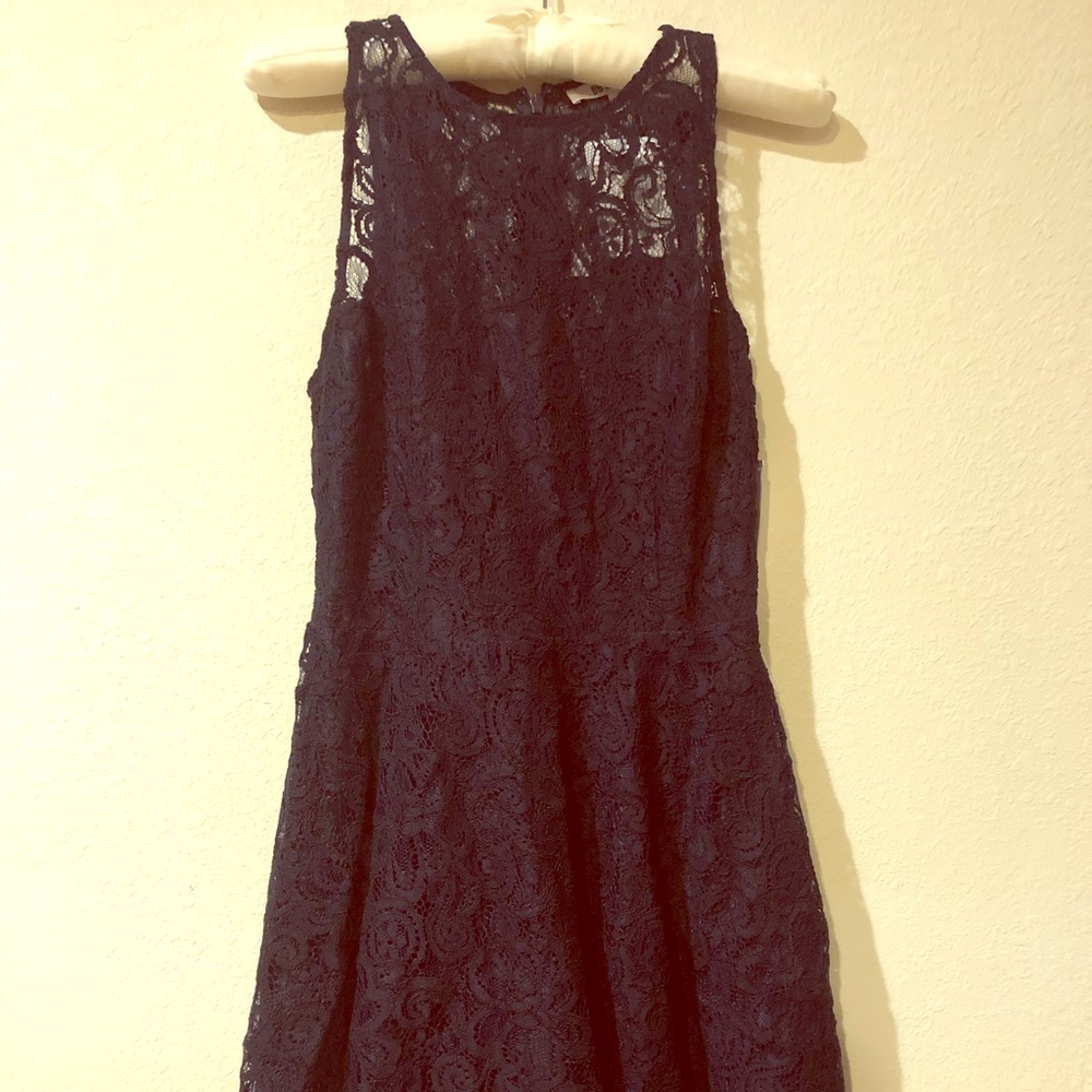 New BB Dakota Navy lace dress